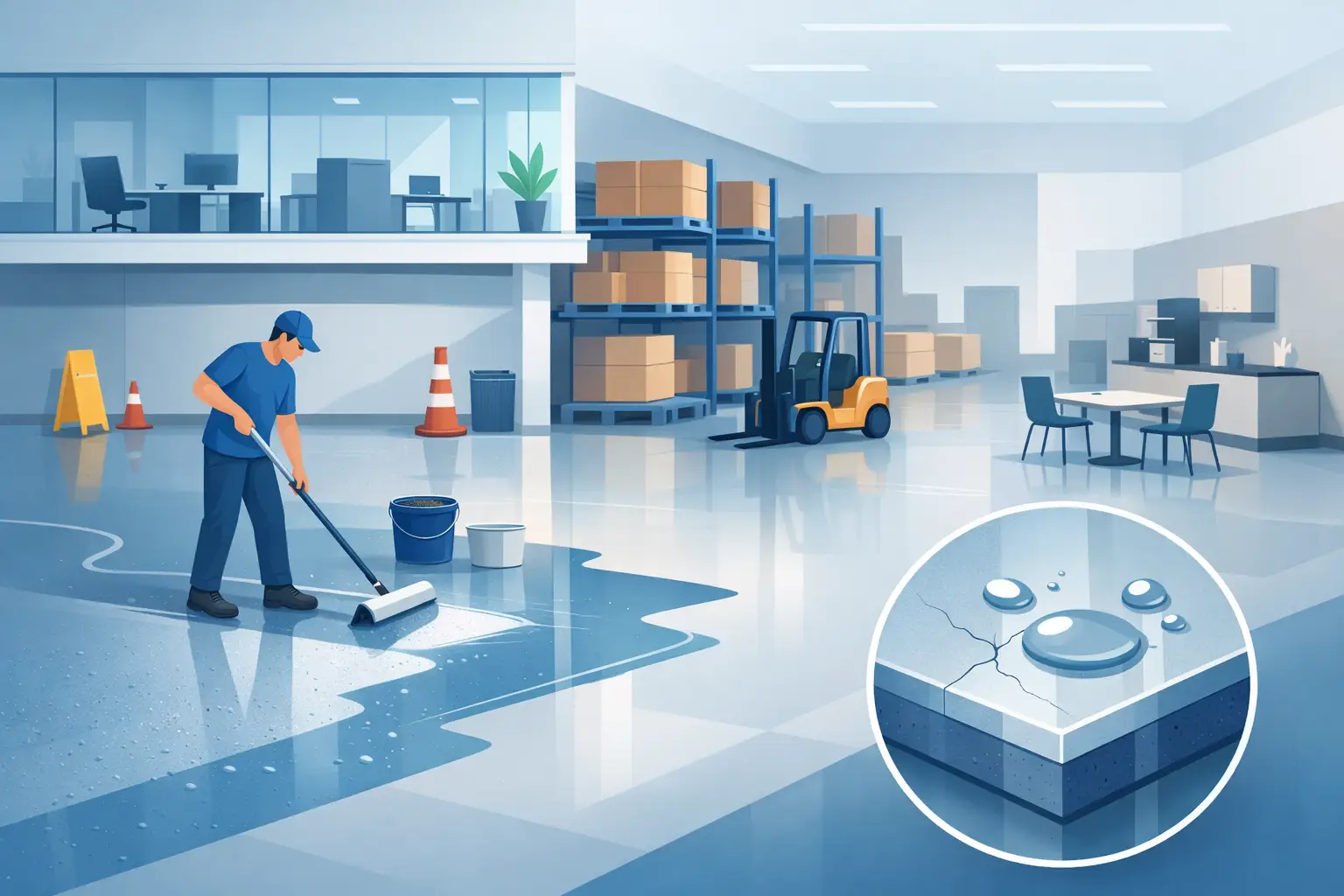 Commercial Epoxy Flooring That Holds Up at Work