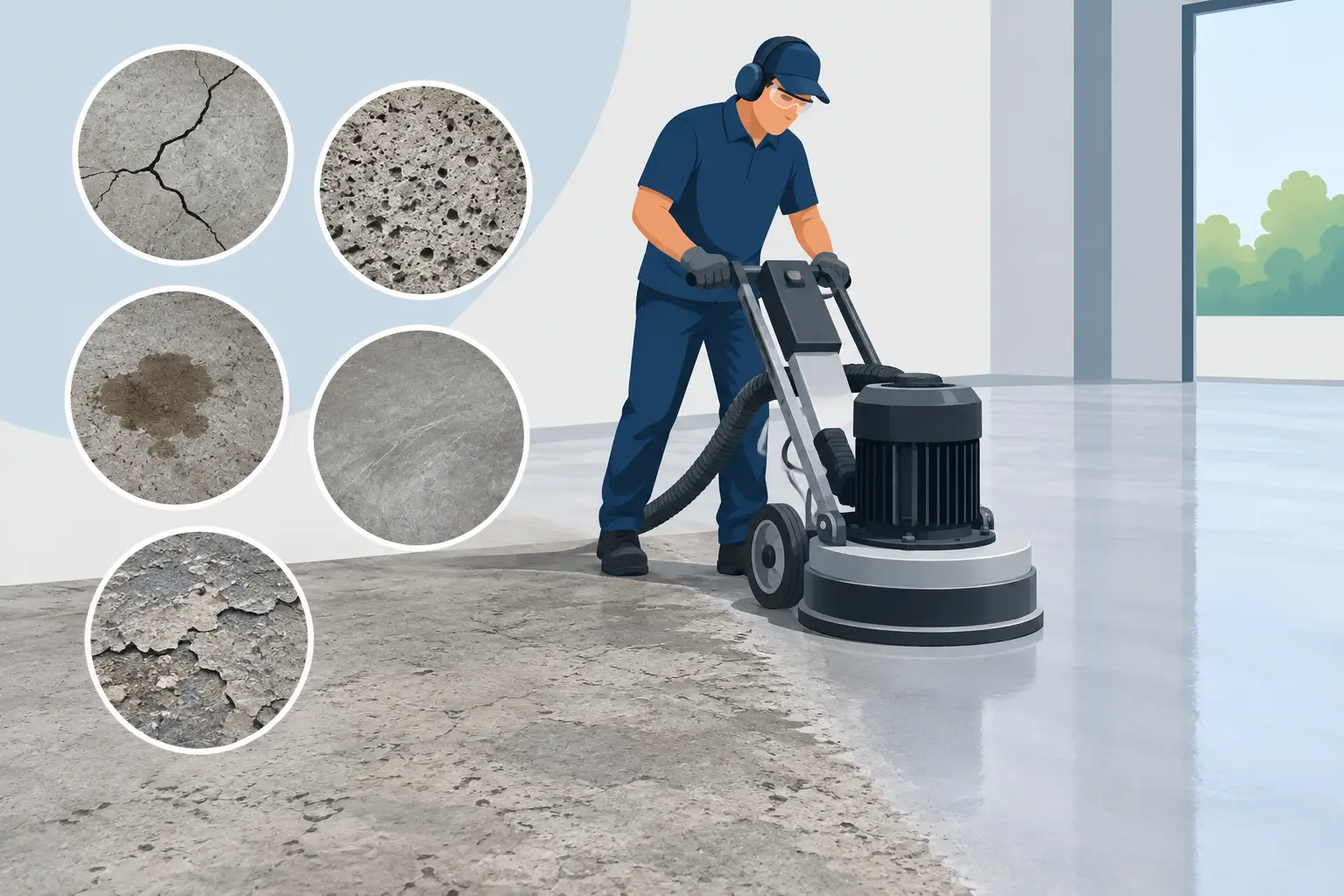 7 Signs Concrete Needs Grinding Before Coating