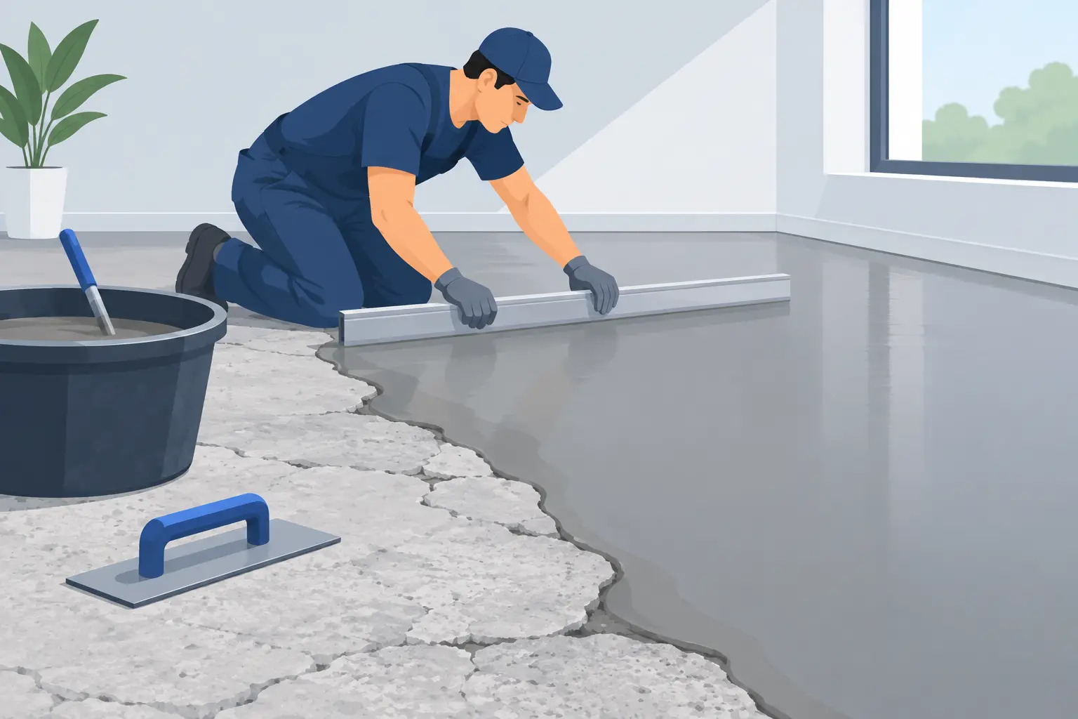 How to Level Uneven Concrete the Right Way